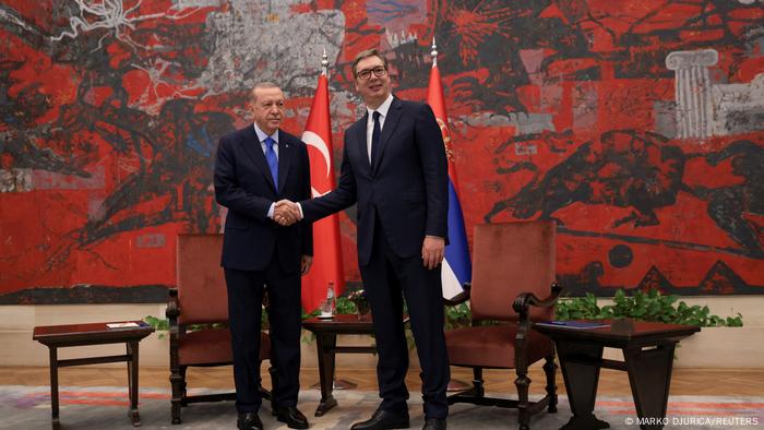 Türkei Serbien Erdogan Vucic 