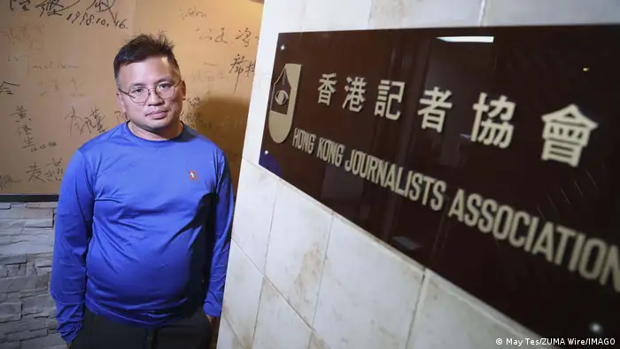 香港记协主席陈朗升被法院判囚5天。（资料照）