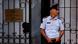 A policeman stands guard outside the Iranian Embassy in Tirana, Albania, September 7, 2022 A policeman stands guard outside the Iranian Embassy in Tirana, Albania, September 7, 2022