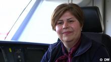 Una refugiada iraní se convierte en conductora de tren