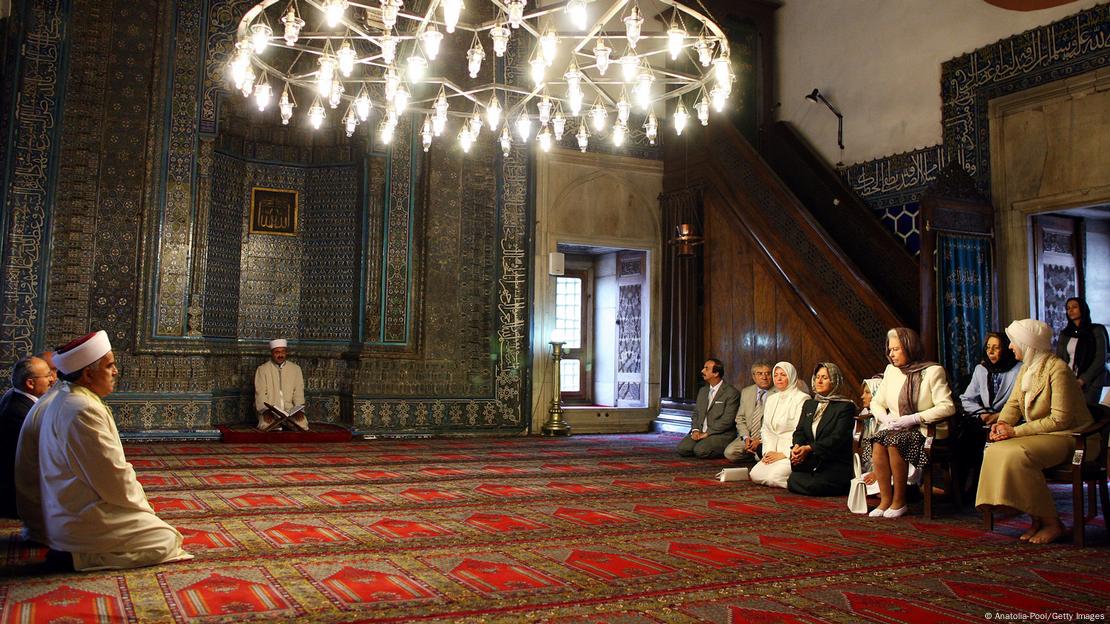 Kraliçe Bursa Yeşil Camii'de, 14 Mayıs 2008 