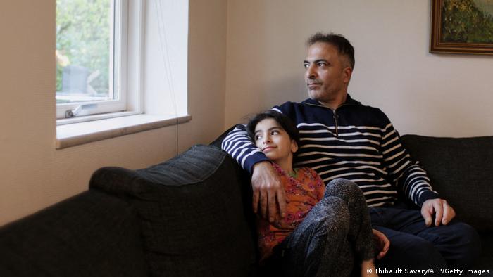 عائلة سورية مهاجرة إلى الدنمارك