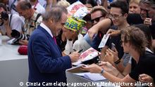 Oliver Stone attends the Nuclear red carpet at the 79th Venice International Film Festival on September 09, 2022 in Venice, Italy. ÃÂ©Photo: Cinzia Camela.