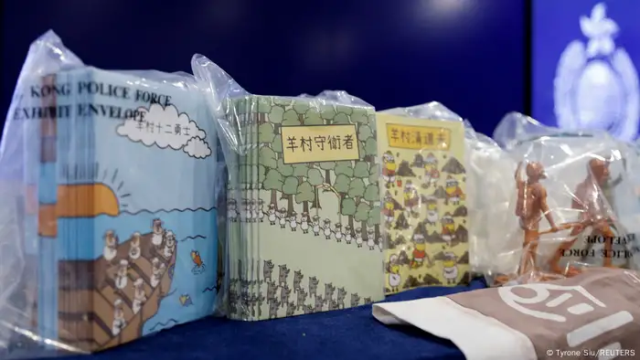 Hongkong Prozess | Kinderbücker mit angeblich aufrührerischem Inhalt