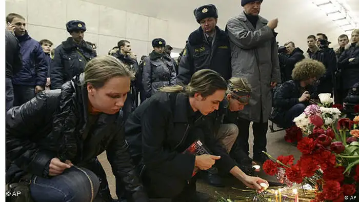 Jahresrückblick 2010 International März U-Bahn Anschlag in Moskau Russland
