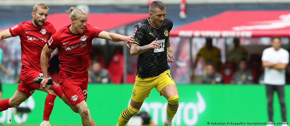 90 minutos suados para o Borussia contra o Leipzig em 10/09/2022