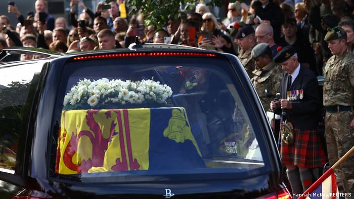Überführung von Queen Elizabeth II Überführung von Queen Elizabeth II