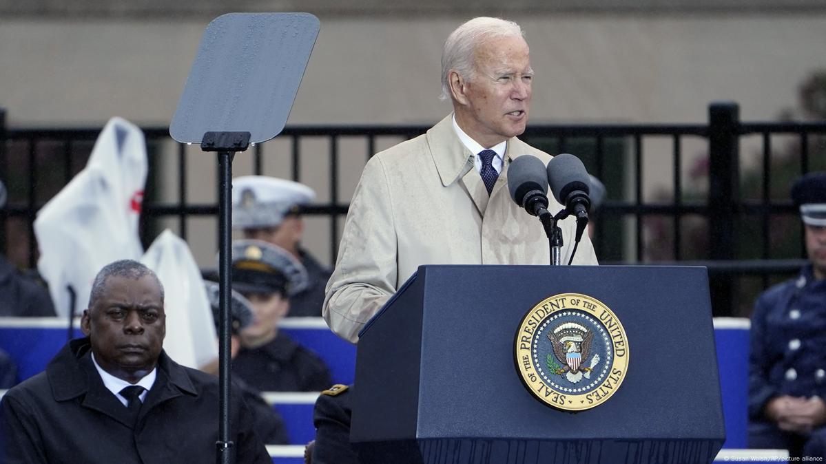 US Joe Biden vows to fight terrorism on 9/11 anniversary DW 09/11/2022