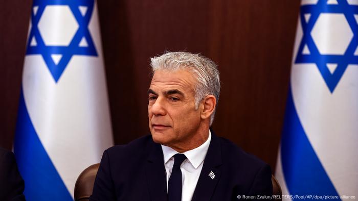 Yair Lapid, primer ministro de Israel.