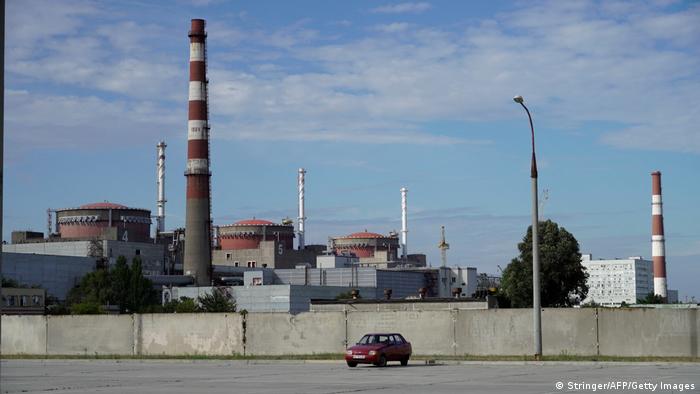 La planta nuclear de Zaporiyia, la más grande de Europa.