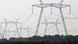 A view of power lines in Ukraine A view of power lines in Ukraine