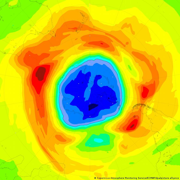 Ozone Layer Hole 2009