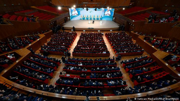 Kasachstan Besuch des Papsts Franziskus