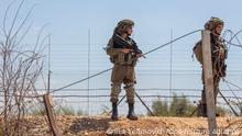06.09.2021 Israeli soldiers stand guard near a security fence in the West Bank town of Jenin, following the escape of six Palestinian prisoners from Gilboa Prison, the most secured Israeli prison. According to the authorities, five of the fugitives belong to the Islamic Jihad movement and one is a former commander of an armed group affiliated with the mainstream Fatah party.