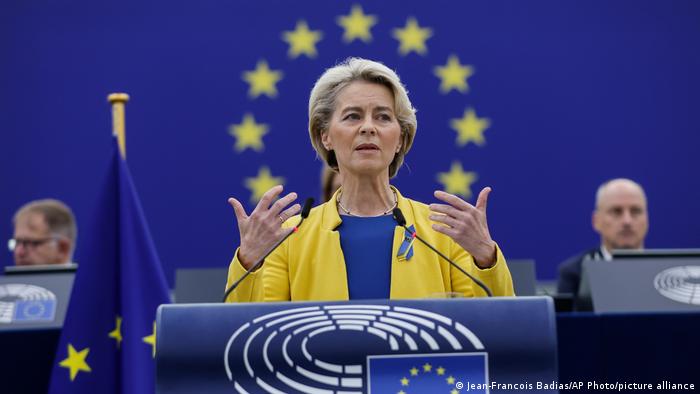 Ursula von der Leyen, presidenta de la Comisión Europea (imagen de archivo)