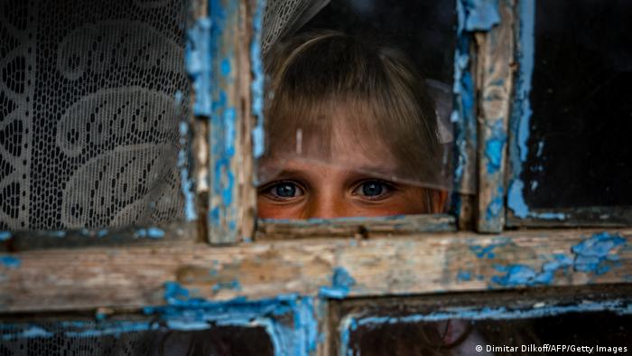 Kinder als Kriegsopfer im Ukraine-Krieg | Mädchen