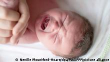 صورة طفل رضيع حديث الولادة (30.8.2022)