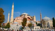 Hagia Sophia, former Orthodox cathedral and Ottoman imperial mosque, in Istanbul, Turkey
