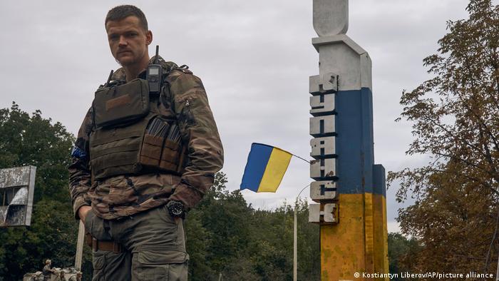 Ukrajinski vojnik u Kupjansku