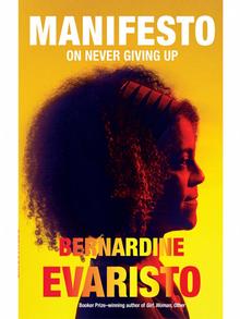 Buchcover Bernardine Evaristo |  Manifesto: Never Give Up