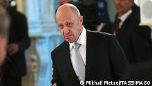 ST PETERSBURG, RUSSIA - AUGUST 9, 2016: Concord Catering general director Yevgeny Prigozhin at a meeting of Russian and Turkish government officials and business leaders. Mikhail Metzel/TASS PUBLICATIONxINxGERxAUTxONLY TS02C975 