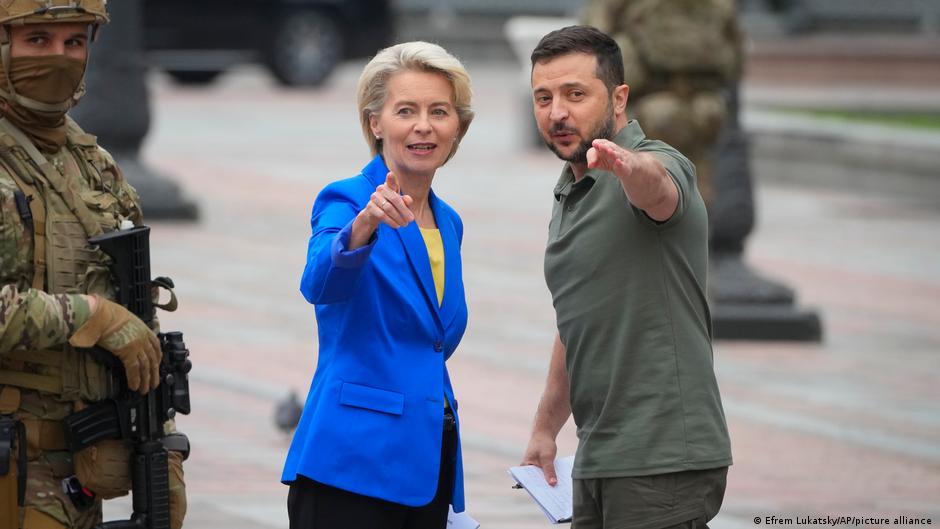 Ukraine aktuell: Von der Leyen lobt ukrainische Reformbemühungen