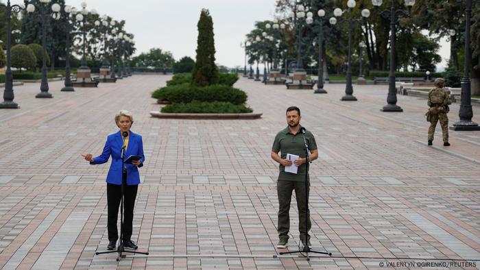 Ukraine Ursula von der Leyen und Volodymyr Zelenskyy