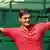 Superstar Roger Federer verabschiedet sich beim Turnier in Halle in Westfalen von den Tennisfans 