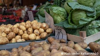 Λαχανικά σε κεντρική αγορά της Βαρσοβίας