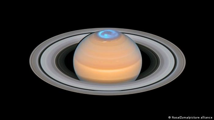 Saturno, en una imagen del telescopio Hubble.