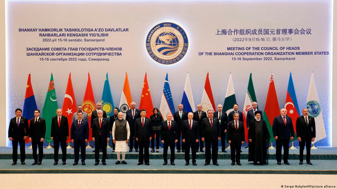 Ηγέτες και συμμετέχοντες στη σύνοδο κορυφής του Οργανισμού Συνεργασίας της Σαγκάης