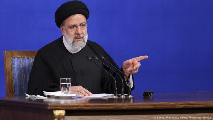 Der iranische Präsident Ebrahim Raisi Der iranische Präsident Ebrahim Raisi