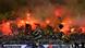 Borussia Dortmund's ultras light flares ahead of the Revierderby against Schalke. Borussia Dortmund's ultras light flares ahead of the Revierderby against Schalke.