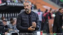 firo : 17.09.2022, Fussball, Fußball, 1.Bundesliga 1 Liga VfL Borussia Mönchengladbach , Gladbach - RB Leipzig RB Trainer Marco Rose