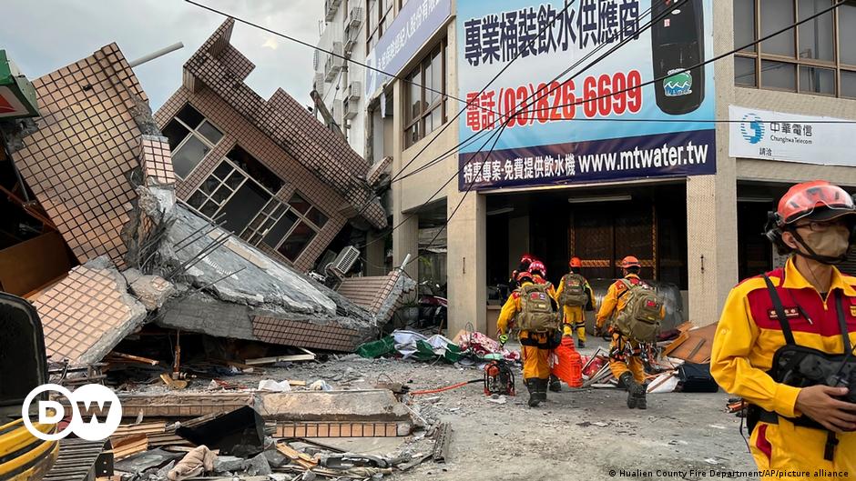 Strong earthquake shakes Taiwan |  news |  DW