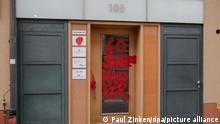 السلطات تحقق في واقعة تلطيخ باب جمعية ألمانية-إسرائيلية ببرلين