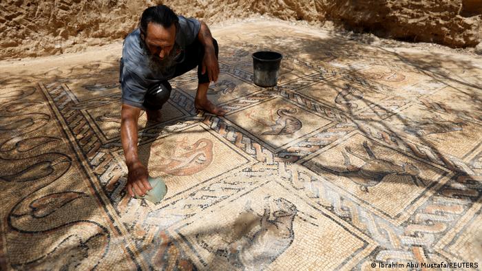 Gaza | Byzantinisches Mosaik entdeckt 