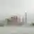 The Pivdennoukrainsk Nuclear Power Plant in Mykolaiv province, photographed in foggy weather
