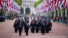 El funeral de la reina Isabel II: un operativo policial sin precedentes en Londres