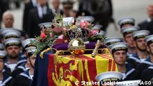 . 19/09/2022. London, United Kingdom. State Funeral of Queen Elizabeth II at Westminster Abbey in London. PUBLICATIONxINxGERxSUIxAUTxHUNxONLY xStephenxLockx/xi-Imagesx IIM-23782-0095 