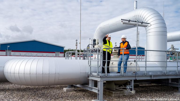German gas storage 90% full ahead of winter