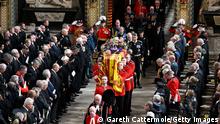 Staatsbegräbnis für die Queen in London: Die Welt nimmt endgültig Abschied
