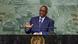 El jefe de estado de Senegal, Macky Sall, durante su discurso este martes ante la Asamblea General de la ONU. El jefe de estado de Senegal, Macky Sall, durante su discurso este martes ante la Asamblea General de la ONU.