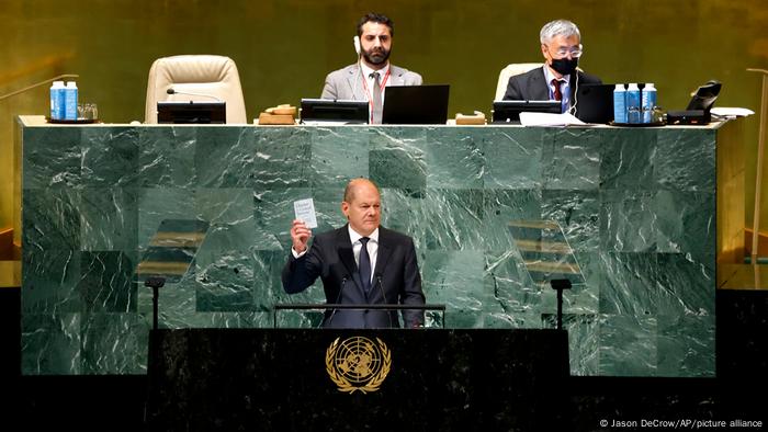 UN Generalversammlung | Olaf Scholz