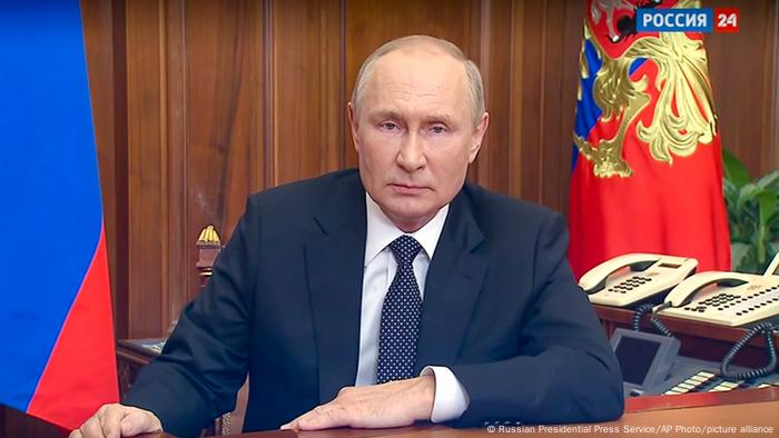 Руският президент обяви частична военна мобилизация в страната, съобщиха световните