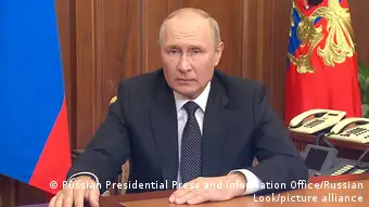 俄罗斯总统普京9月21日发表电视讲话，宣布局部动员令 