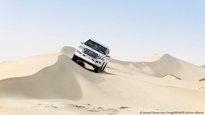 Jeeptour in der Sandwüste, Doha, Katar