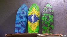 Kreative Köpfe treiben in Rio ein innovatives und nachhaltiges Projekt voran: Sie bauen Skatebords aus Plastikdeckeln.