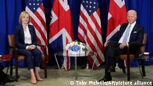 Truss, Biden seek to smooth Northern Ireland rift on UN sidelines