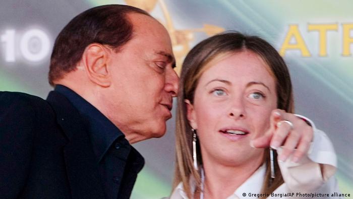  Silvio Berlusconi i Giorgia Meloni